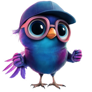 Whimsical Bower Bird Vinyl Car Decal Sticker – Waterproof & UV-Resistant 8" Whimsical Bower Bird Vinyl Car Decal Sticker – Waterproof & UV-Resistant 8"