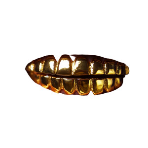 Mouth Grillz Vinyl Car Decal Sticker – Waterproof & UV-Resistant 8"