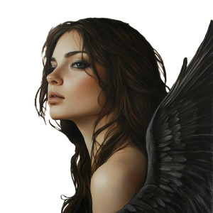 Angel V19 Vinyl Car Decal Sticker – Waterproof & UV-Resistant 8" Angel V19 Vinyl Car Decal Sticker – Waterproof & UV-Resistant 8"