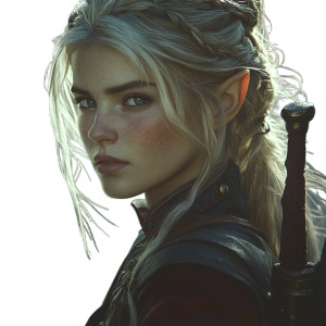 Elf Ranger Profile Vinyl Car Decal Sticker – Waterproof & UV-Resistant 8" Elf Ranger Profile Vinyl Car Decal Sticker – Waterproof & UV-Resistant 8"