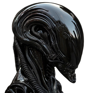 Giger Android Vinyl Car Decal Sticker – Waterproof & UV-Resistant 8"