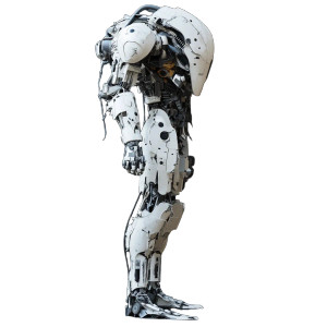 Tall Mecha Robot Vinyl Car Decal Sticker – Waterproof & UV-Resistant 8" Tall Mecha Robot Vinyl Car Decal Sticker – Waterproof & UV-Resistant 8"