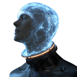 Plasma Neck Device Vinyl Car Decal Sticker – Waterproof & UV-Resistant 8"