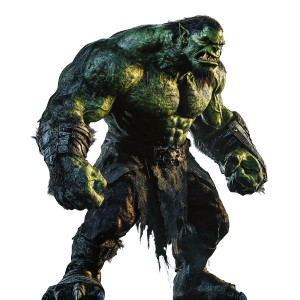 Angry Green Orc Vinyl Car Decal Sticker – Waterproof & UV-Resistant 8"