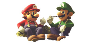 Rastafari Mario Bros Vinyl Car Decal Sticker – Waterproof & UV-Resistant 8"