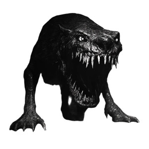 Darkness Maw Vinyl Car Decal Sticker – Waterproof & UV-Resistant 8"