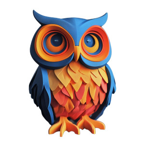 3D Cartoon Owl Vinyl Car Decal Sticker – Waterproof & UV-Resistant 8" 3D Cartoon Owl Vinyl Car Decal Sticker – Waterproof & UV-Resistant 8"