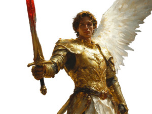 Golden Angel Warrior V7 Vinyl Car Decal Sticker – Waterproof & UV-Resistant 8" Golden Angel Warrior V7 Vinyl Car Decal Sticker – Waterproof & UV-Resistant 8"