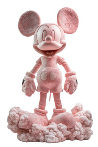 Pink Mickey Sculpture Vinyl Car Decal Sticker – Waterproof & UV-Resistant 8" Pink Mickey Sculpture Vinyl Car Decal Sticker – Waterproof & UV-Resistant 8"
