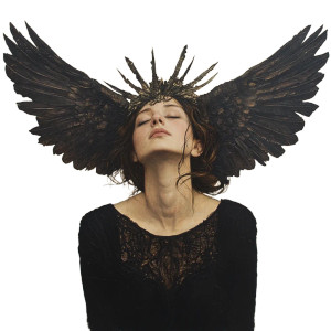 Winged Girl Vinyl Car Decal Sticker – Waterproof & UV-Resistant 8"