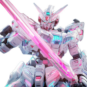 Gundam Astray Vinyl Car Decal Sticker – Waterproof & UV-Resistant 8"