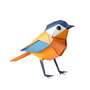 Origami Bird Vinyl Car Decal Sticker – Waterproof & UV-Resistant 8" Origami Bird Vinyl Car Decal Sticker – Waterproof & UV-Resistant 8"