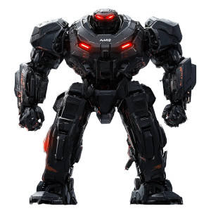 Assault Robot Vinyl Car Decal Sticker – Waterproof & UV-Resistant 8"