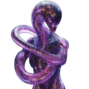 Purple Worm Alien Vinyl Car Decal Sticker – Waterproof & UV-Resistant 8" Purple Worm Alien Vinyl Car Decal Sticker – Waterproof & UV-Resistant 8"