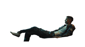 Cyberpunk Ronaldo Vinyl Car Decal Sticker – Waterproof & UV-Resistant 8"