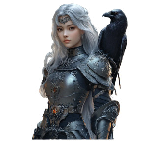 Silver-Haired Warrior V7 Vinyl Car Decal Sticker – Waterproof & UV-Resistant 8" Silver-Haired Warrior V7 Vinyl Car Decal Sticker – Waterproof & UV-Resistant 8"