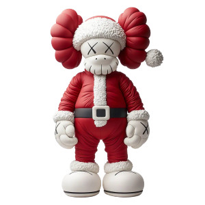 Kaws Santa Vinyl Car Decal Sticker – Waterproof & UV-Resistant 8" Kaws Santa Vinyl Car Decal Sticker – Waterproof & UV-Resistant 8"