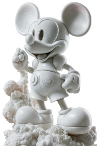 Red Glass Mickey Vinyl Car Decal Sticker – Waterproof & UV-Resistant 8"