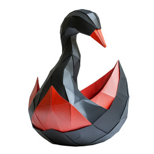 Origami Swan Vinyl Car Decal Sticker – Waterproof & UV-Resistant 8" Origami Swan Vinyl Car Decal Sticker – Waterproof & UV-Resistant 8"