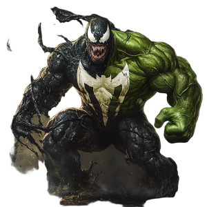 Venom Hulk Fusion Vinyl Car Decal Sticker – Waterproof & UV-Resistant 8" Venom Hulk Fusion Vinyl Car Decal Sticker – Waterproof & UV-Resistant 8"