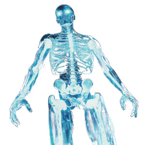 Cyberpunk Skeleton Prosthesis Vinyl Car Decal Sticker – Waterproof & UV-Resistant 8"