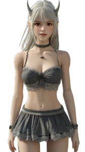 Horned Woman Walking Vinyl Car Decal Sticker – Waterproof & UV-Resistant 8" Horned Woman Walking Vinyl Car Decal Sticker – Waterproof & UV-Resistant 8"