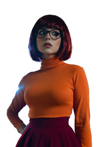 Velma Cosplay Woman Vinyl Car Decal Sticker – Waterproof & UV-Resistant 8" Velma Cosplay Woman Vinyl Car Decal Sticker – Waterproof & UV-Resistant 8"