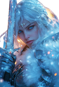 Silver-Haired Warrior V8 Vinyl Car Decal Sticker – Waterproof & UV-Resistant 8"