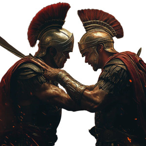 Spartan Soldiers Helping Vinyl Car Decal Sticker – Waterproof & UV-Resistant 8" Spartan Soldiers Helping Vinyl Car Decal Sticker – Waterproof & UV-Resistant 8"