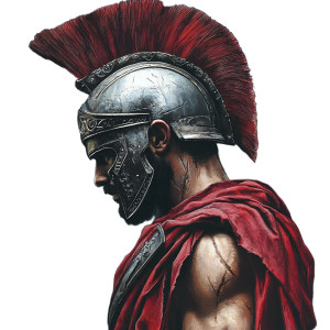 Spartan Warrior Tattoo V16 Vinyl Car Decal Sticker – Waterproof & UV-Resistant 8"