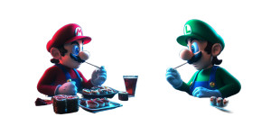 Mario & Luigi Relax Vinyl Car Decal Sticker – Waterproof & UV-Resistant 8"