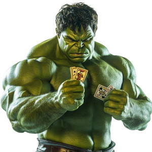 Hulk With Casino Vinyl Car Decal Sticker – Waterproof & UV-Resistant 8" Hulk With Casino Vinyl Car Decal Sticker – Waterproof & UV-Resistant 8"