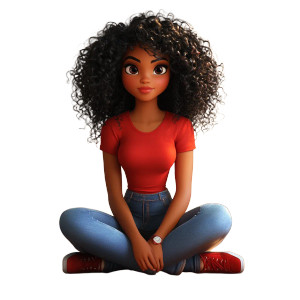 Pixar Cartoon Woman Vinyl Car Decal Sticker – Waterproof & UV-Resistant 8" Pixar Cartoon Woman Vinyl Car Decal Sticker – Waterproof & UV-Resistant 8"