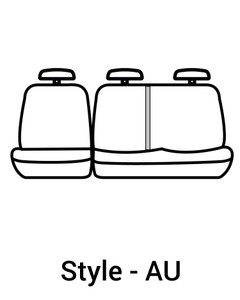 Custom Fit Carhartt  SeatSaver  Seat Cover for Ford F-250 Super Duty/F-350 Super Duty | Durable Black Cordura Nylon | Water Resistant | Machine Washable