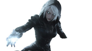 Psionic Gothic Heroine Vinyl Car Decal Sticker – Waterproof & UV-Resistant 8"