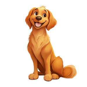 Golden Retriever Cartoon V2 Vinyl Car Decal Sticker – Waterproof & UV-Resistant 8" Golden Retriever Cartoon V2 Vinyl Car Decal Sticker – Waterproof & UV-Resistant 8"