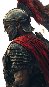 Warrior Portrait V5 Vinyl Car Decal Sticker – Waterproof & UV-Resistant 8"