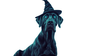 Majestic Witch Dane Vinyl Car Decal Sticker – Waterproof & UV-Resistant 8" Majestic Witch Dane Vinyl Car Decal Sticker – Waterproof & UV-Resistant 8"