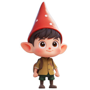 Cute Gnome Elf Vinyl Car Decal Sticker – Waterproof & UV-Resistant 8" Cute Gnome Elf Vinyl Car Decal Sticker – Waterproof & UV-Resistant 8"