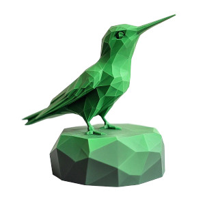 Green Hummingbird Sculpt Vinyl Car Decal Sticker – Waterproof & UV-Resistant 8" Green Hummingbird Sculpt Vinyl Car Decal Sticker – Waterproof & UV-Resistant 8"
