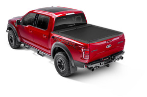 2021-2023 Ford F-150 Tonneau Cover | M-Series XT Lockable Manual Retractable - Black Vinyl Over Aluminum 2021-2023 Ford F-150 Tonneau Cover | M-Series XT Lockable Manual Retractable - Black Vinyl Over Aluminum
