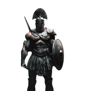 Greek Hoplite Vinyl Car Decal Sticker – Waterproof & UV-Resistant 8" Greek Hoplite Vinyl Car Decal Sticker – Waterproof & UV-Resistant 8"