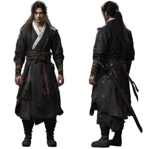 Joseon Warrior Concept Vinyl Car Decal Sticker – Waterproof & UV-Resistant 8"