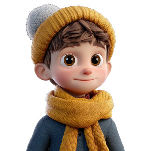 Winter Boy Vinyl Car Decal Sticker – Waterproof & UV-Resistant 8" Winter Boy Vinyl Car Decal Sticker – Waterproof & UV-Resistant 8"