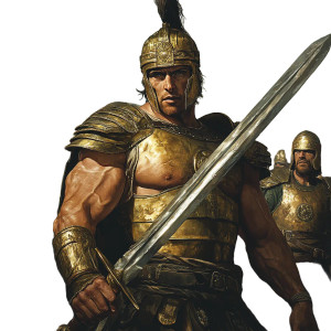 Captain Moroni Vinyl Car Decal Sticker – Waterproof & UV-Resistant 8"