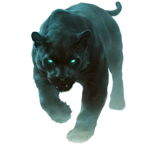 Umbral Panther Vinyl Car Decal Sticker – Waterproof & UV-Resistant 8"