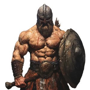 Strong Warrior Vinyl Car Decal Sticker – Waterproof & UV-Resistant 8"