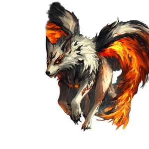Inferno Wolf Spirit Vinyl Car Decal Sticker – Waterproof & UV-Resistant 8" Inferno Wolf Spirit Vinyl Car Decal Sticker – Waterproof & UV-Resistant 8"