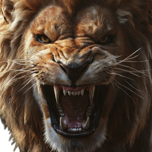 Angry Snarling Lion Vinyl Car Decal Sticker – Waterproof & UV-Resistant 8" Angry Snarling Lion Vinyl Car Decal Sticker – Waterproof & UV-Resistant 8"