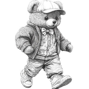 Stylish Teddy Bear Vinyl Car Decal Sticker – Waterproof & UV-Resistant 8" Stylish Teddy Bear Vinyl Car Decal Sticker – Waterproof & UV-Resistant 8"